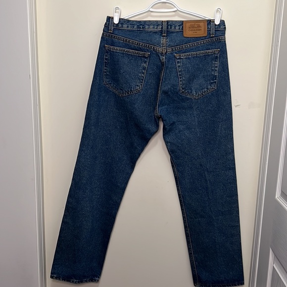 Calvin Klein Vintage American Classic Straight Leg Jeans Size 33 - Picture 3 of 9